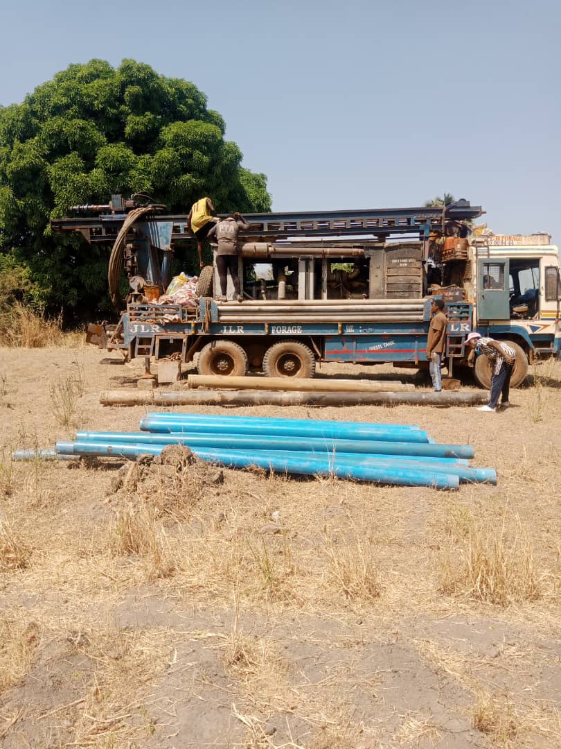 Brunnenbau in Assodè - Wasser für Afrika - Wasser für Afrika Brunnenbau in Assodè